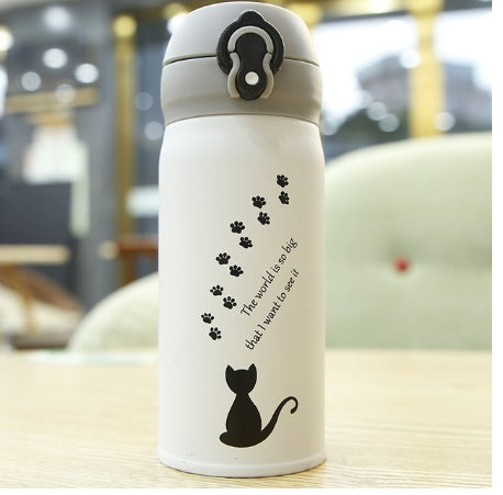 Stainless steel vacuum flask cat claw vacuum cup