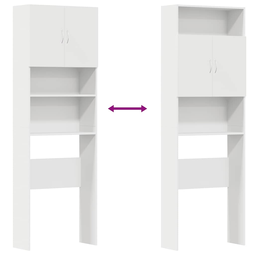 washing machine cabinet 64x wood-based material washing machine cabinet oak look 64x