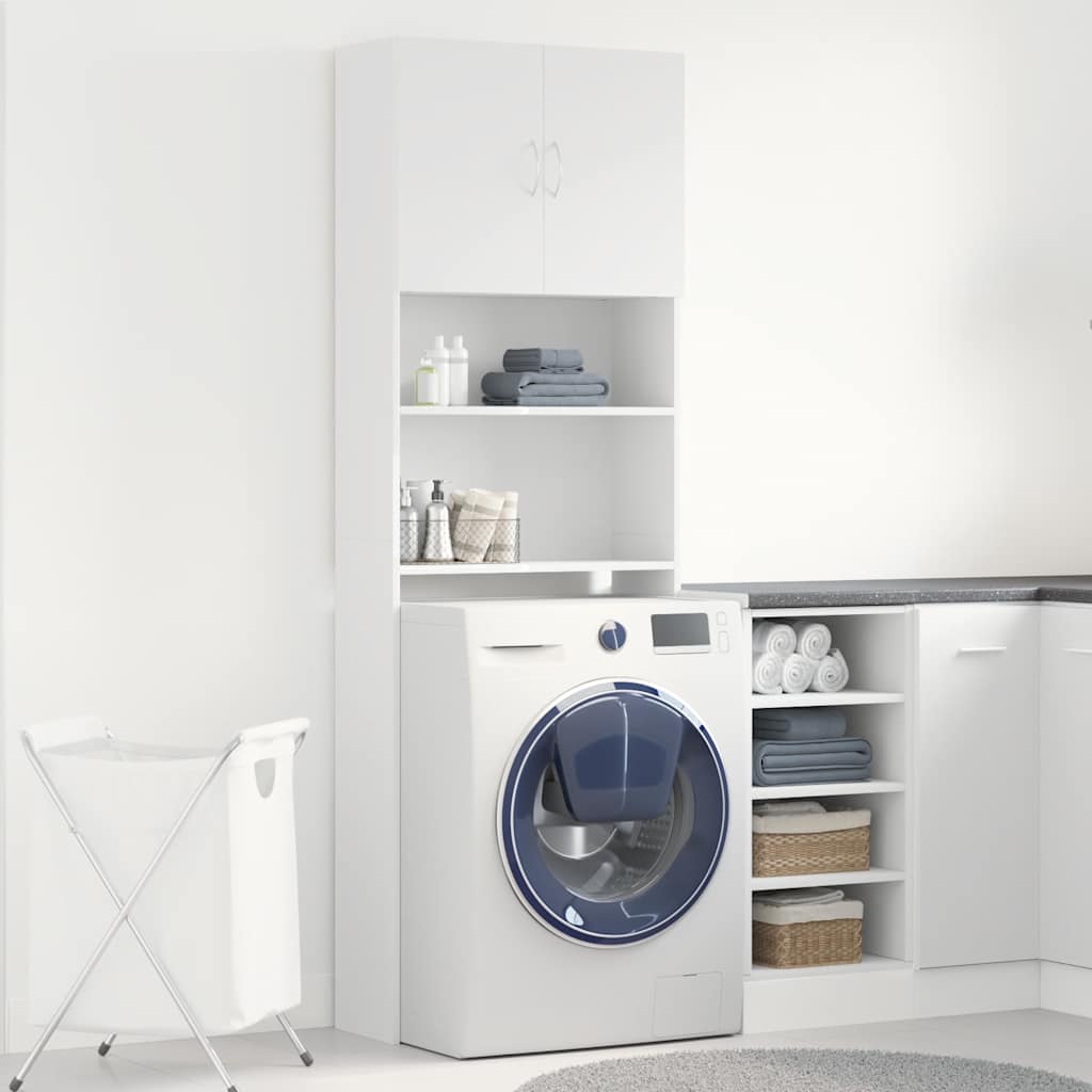 washing machine cabinet 64x wood-based material washing machine cabinet oak look 64x