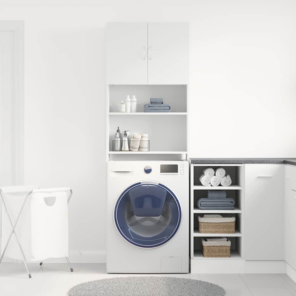 washing machine cabinet 64x wood-based material washing machine cabinet oak look 64x