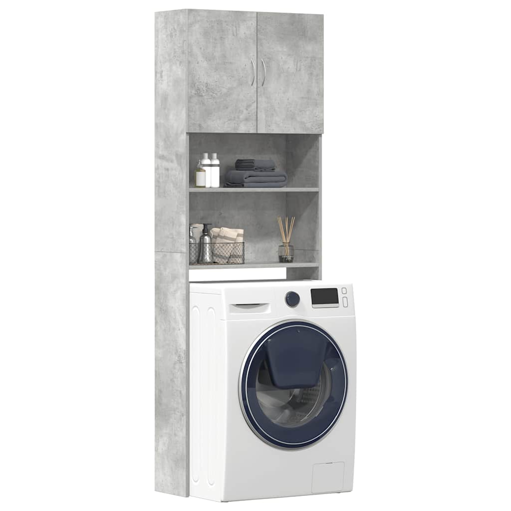 washing machine cabinet 64x wood-based material washing machine cabinet oak look 64x