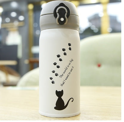 Stainless steel vacuum flask cat claw vacuum cup