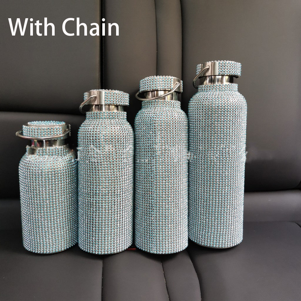 Diamond Vacuum Flask King Diamond Vacuum Flask Taobao Douyin Live Cross-border Diamond Vacuum Flask