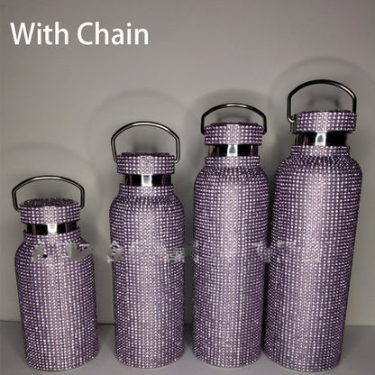 Diamond Vacuum Flask King Diamond Vacuum Flask Taobao Douyin Live Cross-border Diamond Vacuum Flask