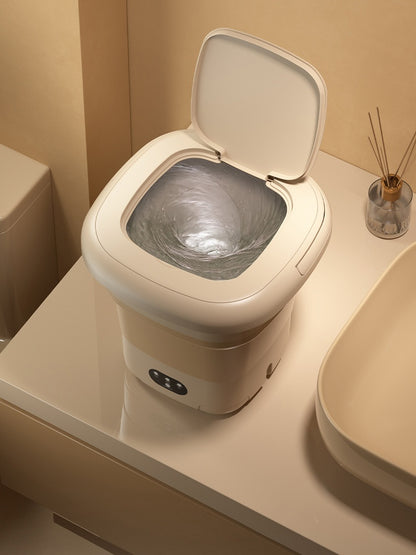 Mini Folding Washing Machine Small Household Automatic Washing Machine