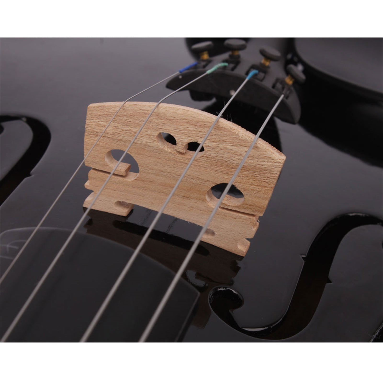 Black Acoustic Violin