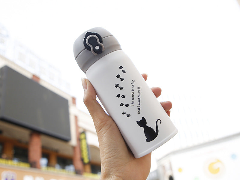 Stainless steel vacuum flask cat claw vacuum cup