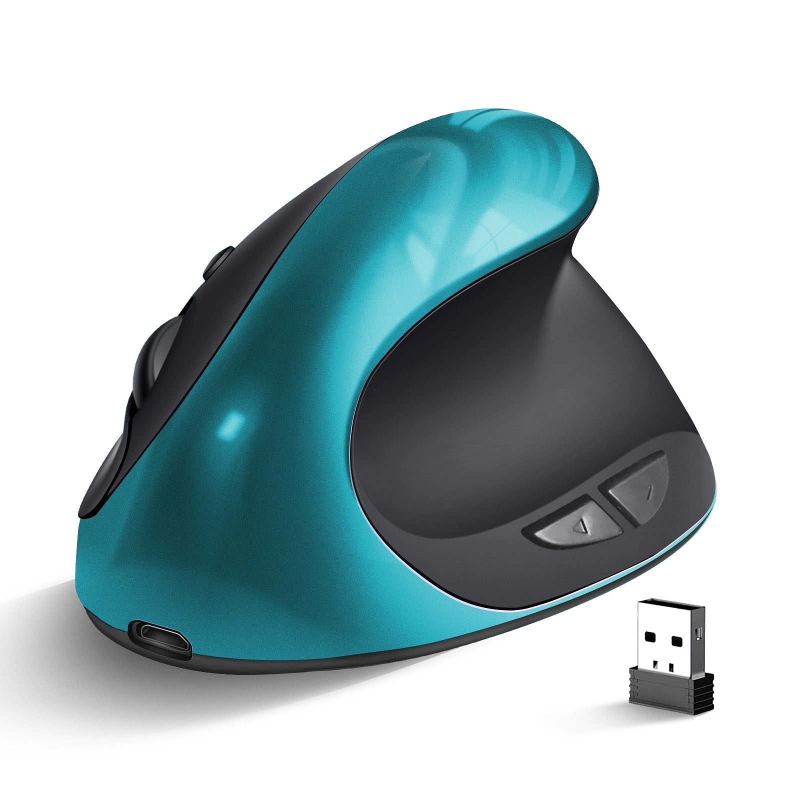 Three Generations Wireless Charging Vertical Mouse Ergonomic Mouse