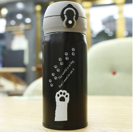Stainless steel vacuum flask cat claw vacuum cup