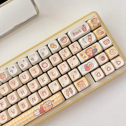 Key Cap EOA Height PBT Material Heat Sublimation High Aesthetic Value