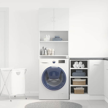 washing machine cabinet 64x wood-based material   washing machine cabinet oak look 64x