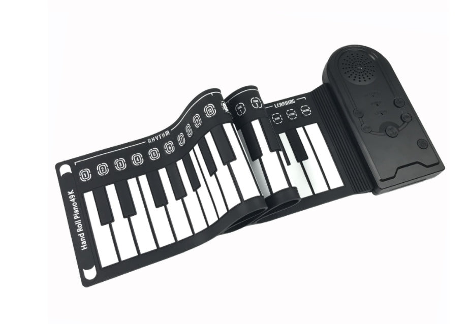 Silicone 49-key Scroll Piano Children&