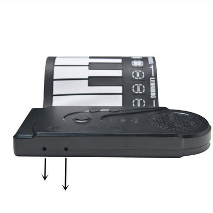 Silicone 49-key Scroll Piano Children&