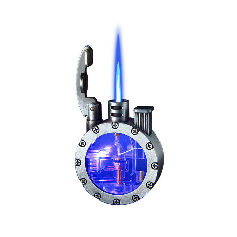Creative Transparent Luminous Gas Bin Gas Lighters