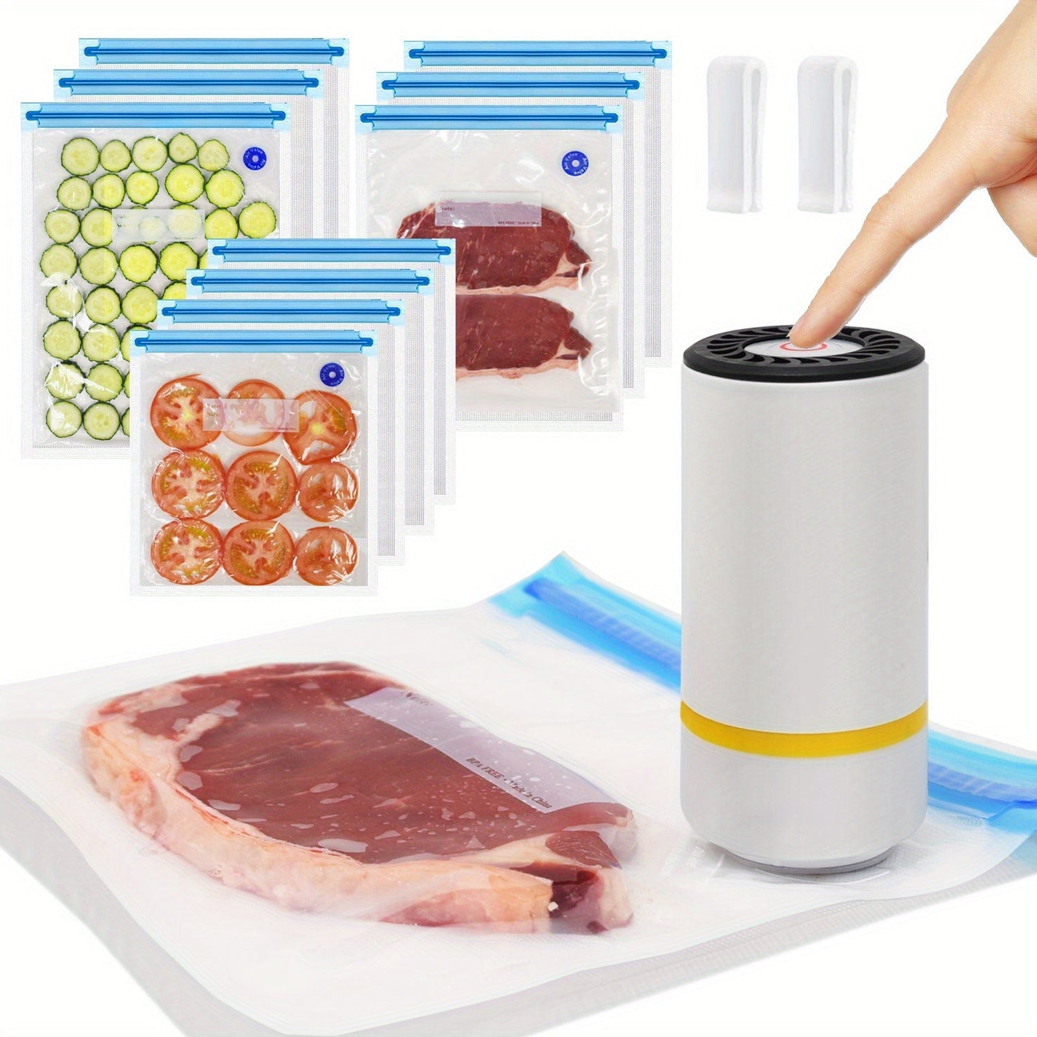 Food Vacuum Compression Bag Texture Vacuum Bag Vacuum Sealing Suction Bag