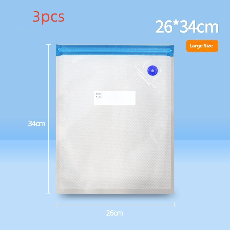 Food Vacuum Compression Bag Texture Vacuum Bag Vacuum Sealing Suction Bag