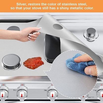 Five-hole Gas Burner Pad  Gas Stove Cleaning