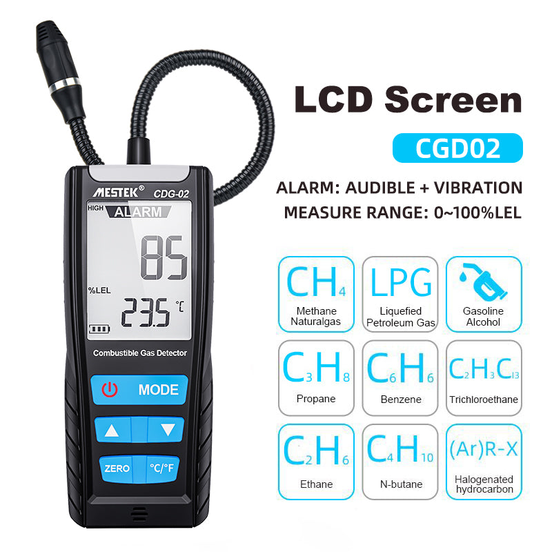 Household Gas Portable Combustible Gas Detector